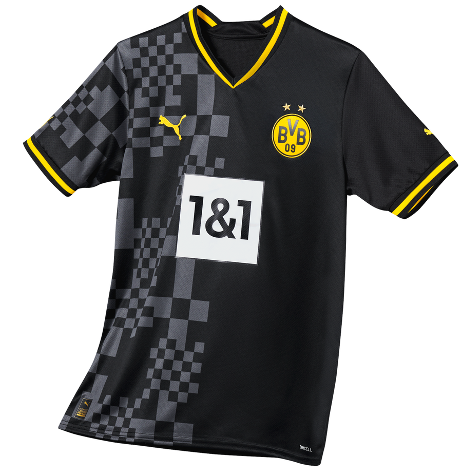 22/23 BVB Dortmund Away Jersey - Soccer90