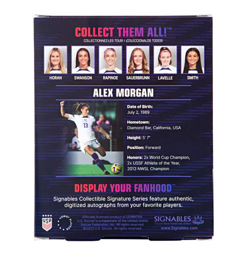 Alex Morgan USWNT Signables Collectible - Soccer90