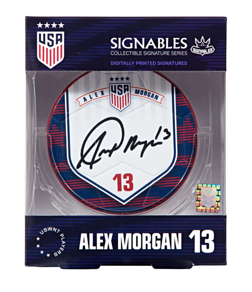 Alex Morgan USWNT Signables Collectible - Soccer90