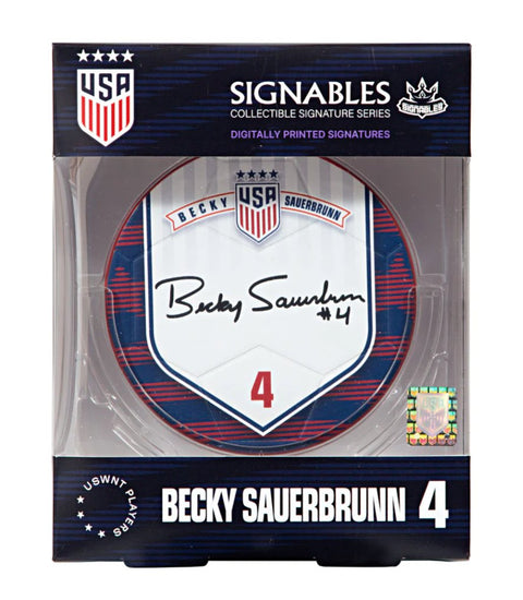 Becky Sauerbrunn USWNT Signables Collectible - Soccer90