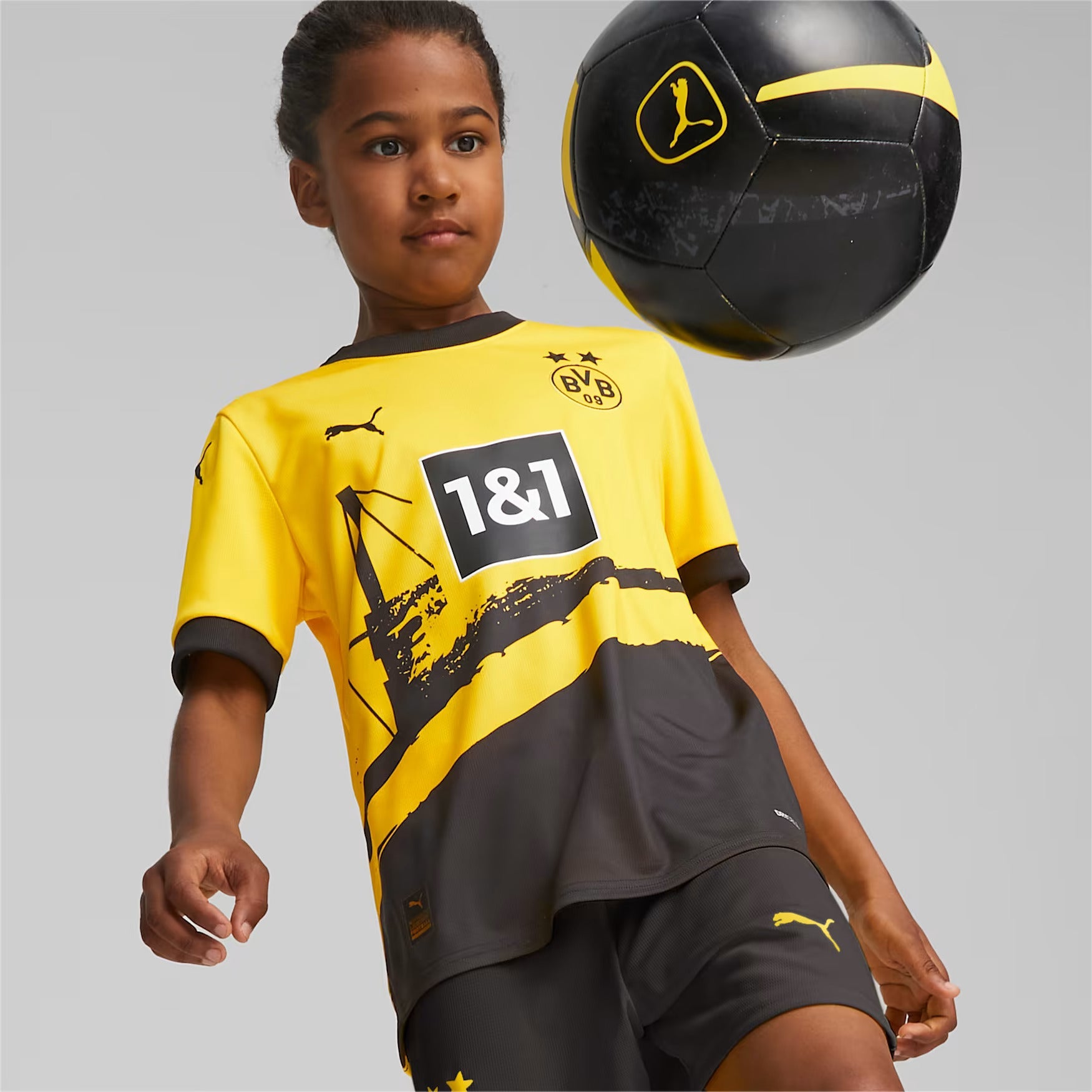 Borussia Dortmund 23 24 Big Kids Home Jersey Soccer90