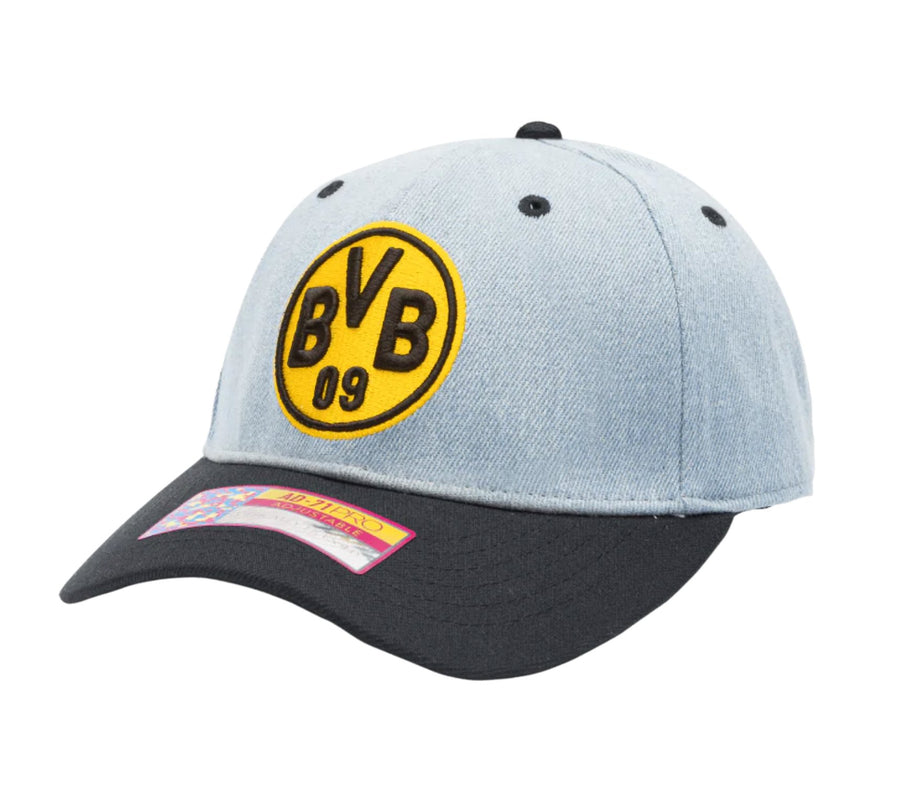 Borussia Dortmund Nirvana Snapback Hat - Soccer90