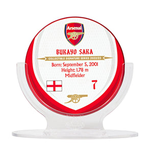 Bukayo Saka - Arsenal F.C. 2022-23 Signables Collectibles - Soccer90