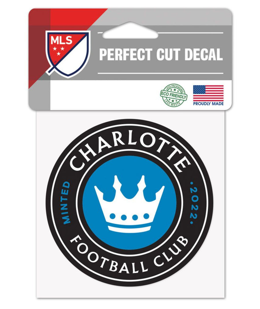 Charlotte FC 4x4 Decal - Soccer90