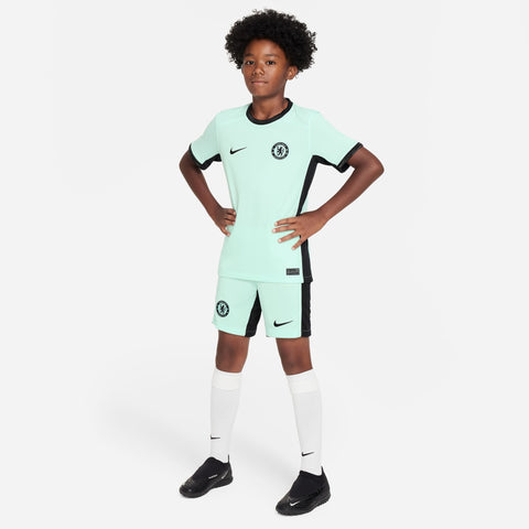 Chelsea FC 2023/24 Stadium Third Big Kids' Nike Dri-FIT Soccer Jersey - Soccer90