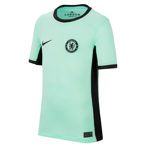 Chelsea FC 2023/24 Stadium Third Big Kids' Nike Dri-FIT Soccer Jersey - Soccer90