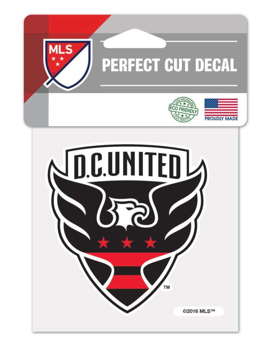 DC United 4x4 Decal - Soccer90