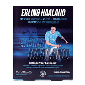 Erling Braut Haaland - Manchester City F.C. Signables Collectible - Soccer90