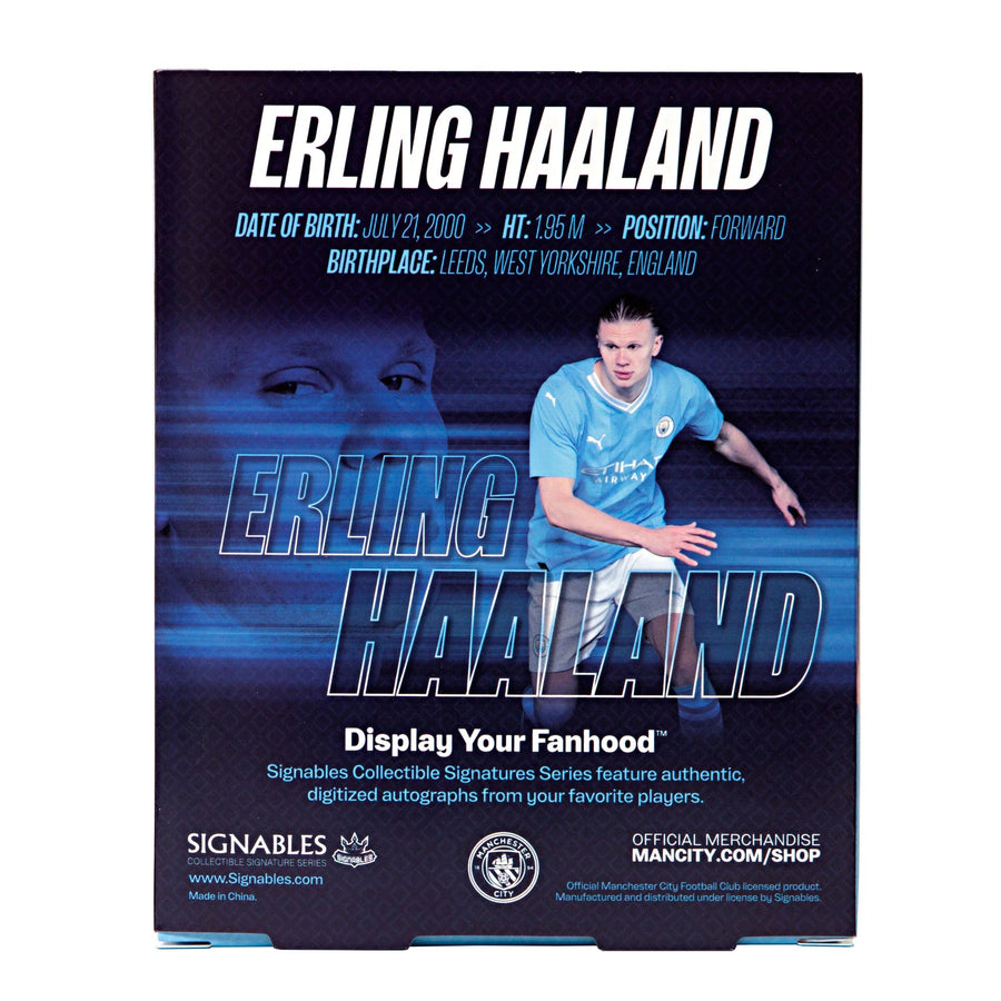 Erling Braut Haaland - Manchester City F.C. Signables Collectible - Soccer90