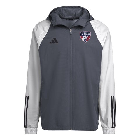 FC Dallas All-Weather Raglan Hoodie Jacket - Soccer90