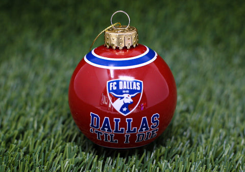 FC Dallas Holiday Ornament - Soccer90