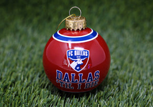 FC Dallas Holiday Ornament - Soccer90