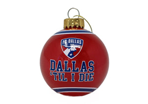 FC Dallas Holiday Ornament - Soccer90