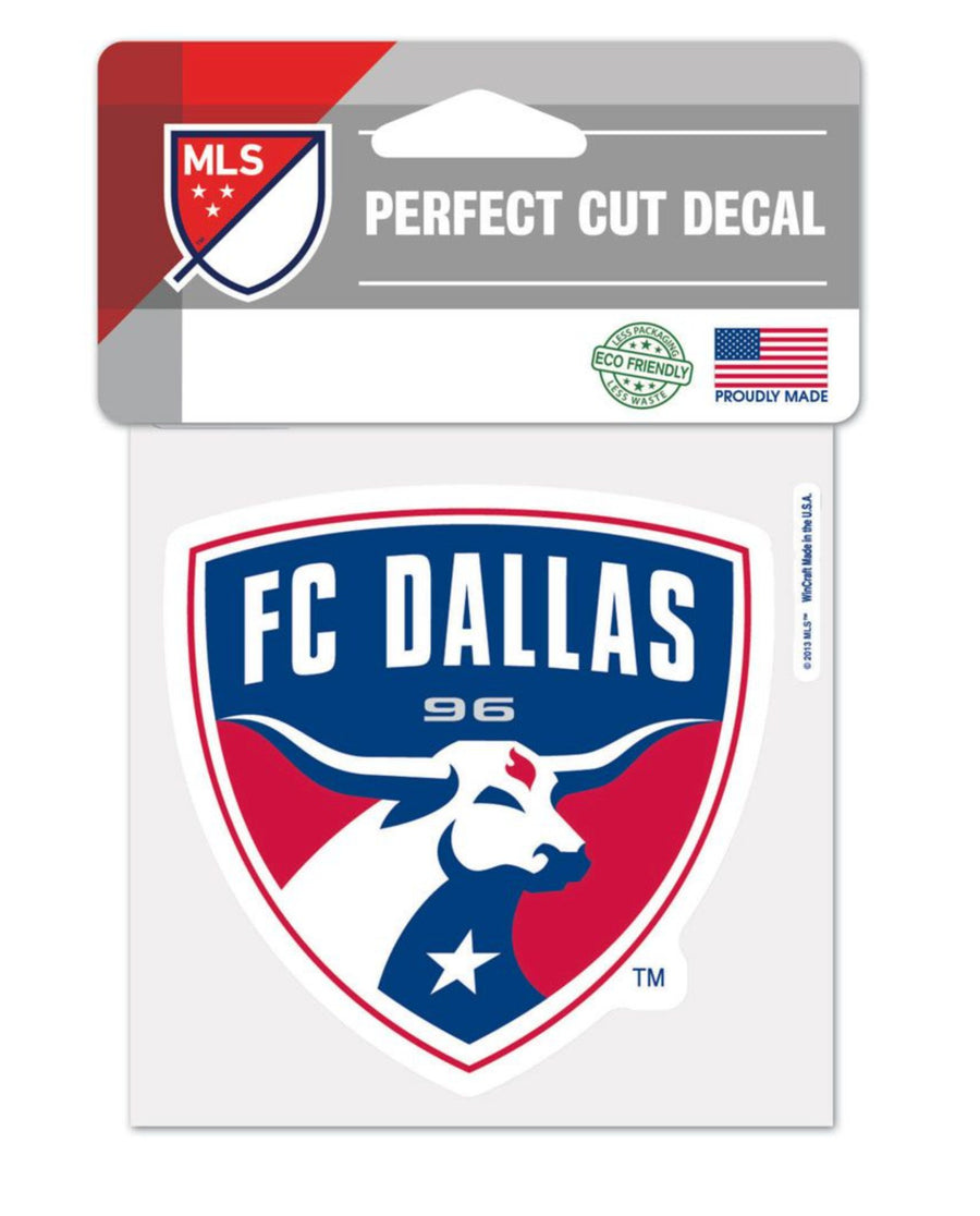 FC Dallas Logo 4x4 Decal - Soccer90