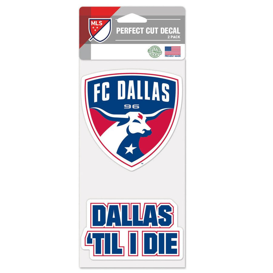 FC Dallas Perfect Cut Decal - 2 PK - Soccer90