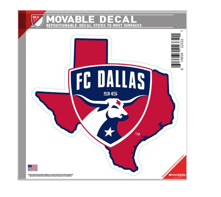 FC Dallas State Decal - Soccer90