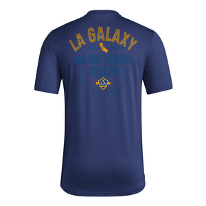 LA Galaxy Pregame Logo Tee - Soccer90