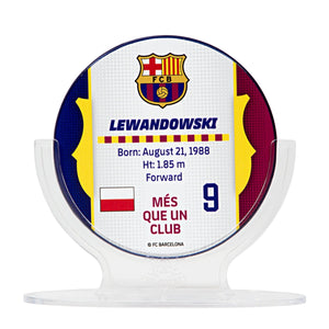 Lewandowski - Barcelona Signables Collectible - Soccer90