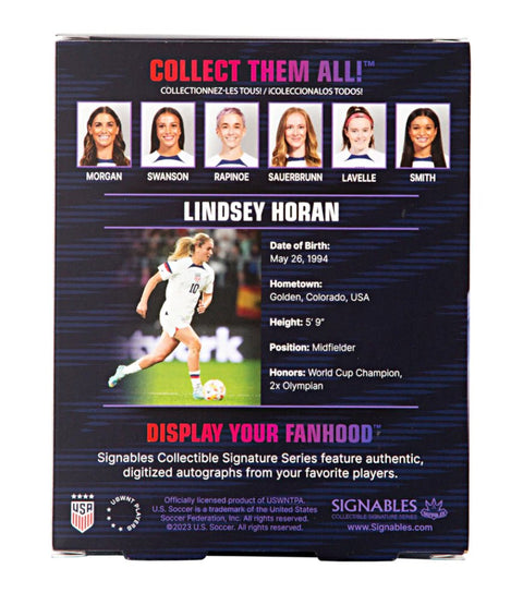 Lindsey Horan USWNT Signables Collectible - Soccer90