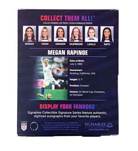 Megan Rapinoe USWNT Signables Collectible - Soccer90