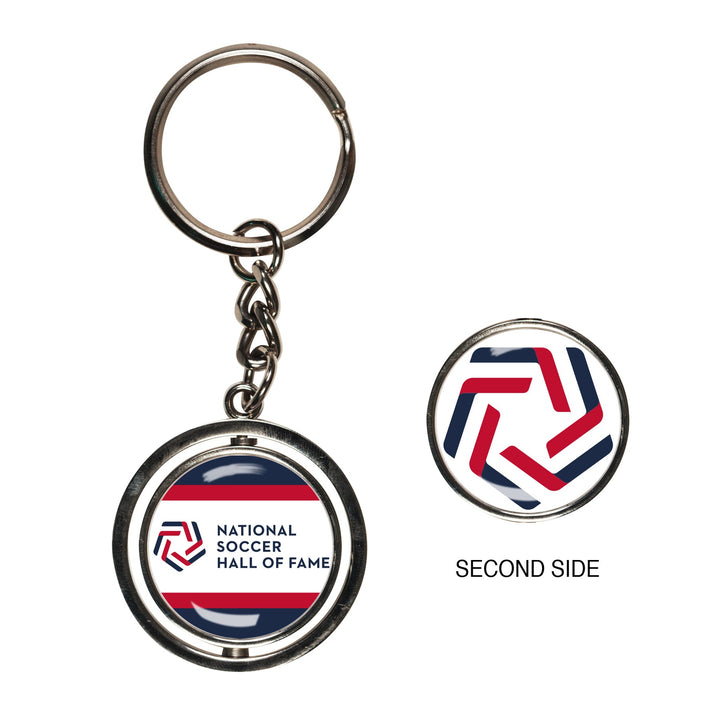 National Soccer Hall of Fame Spinner Key Ring - Soccer90