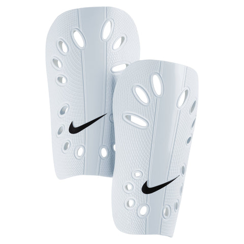 Nike J White Shin Guards - Soccer90