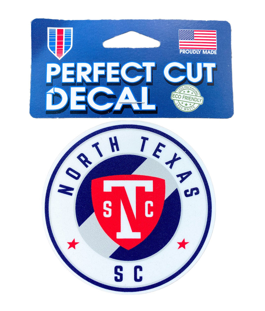 North Texas SC 4x4 Perfect Cut Decal - Soccer90