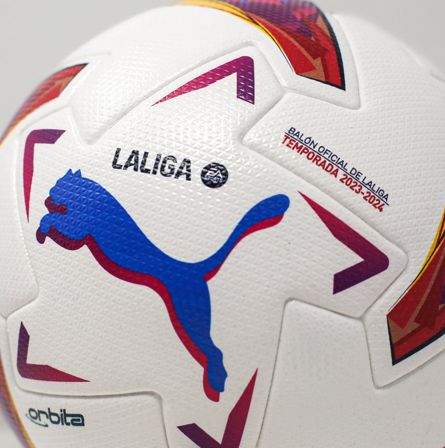 PUMA Orbita La Liga 1 FIFA Quality Ball White/MultiColor en 2023