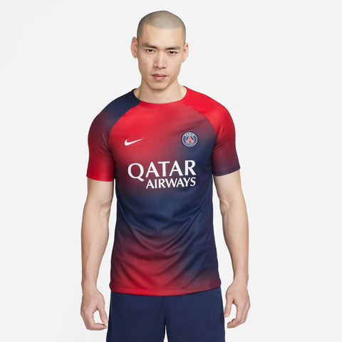 Paris Saint-Germain Pre-Match Soccer Top - Soccer90