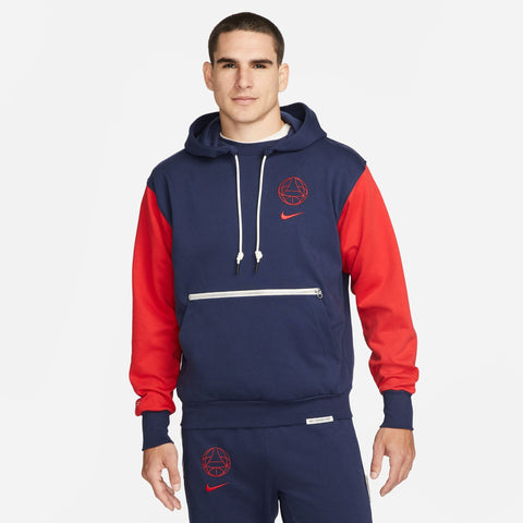 Paris Saint-Germain Standard Issue Nike Soccer Pullover Hoodie - Soccer90