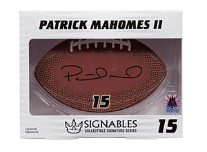 Patrick Mahomes II Signables Collectible - Soccer90