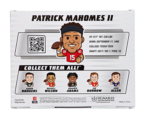 Patrick Mahomes II Signables Collectible - Soccer90