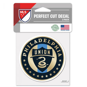 Philadelphia Union 4x4 Decal - Soccer90