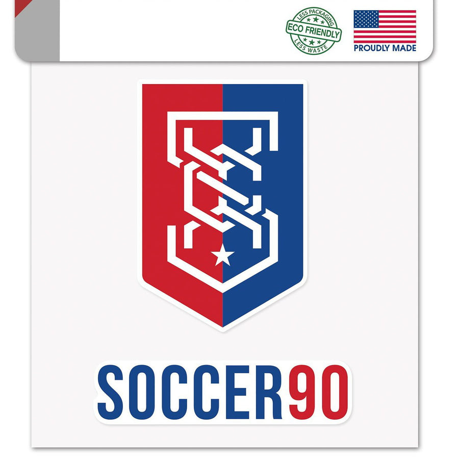 Soccer90 Perfect Cut Decal - Soccer90