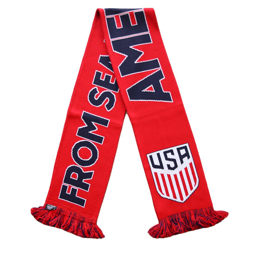 USA From Sea to Shining Sea Scarf - Soccer90