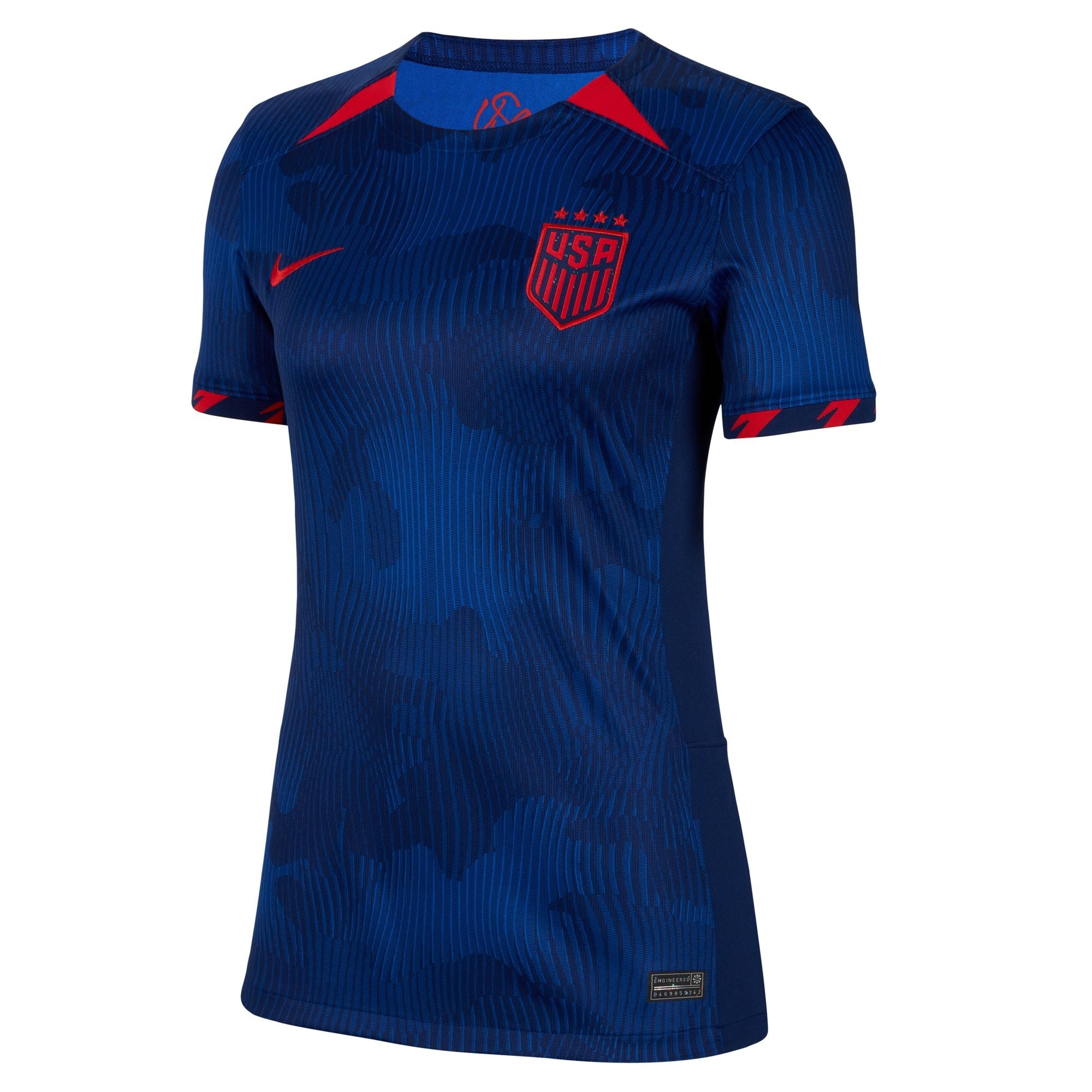 Nike Drifit USA Women’s sold Embroidered PUGH Soccer Jersey