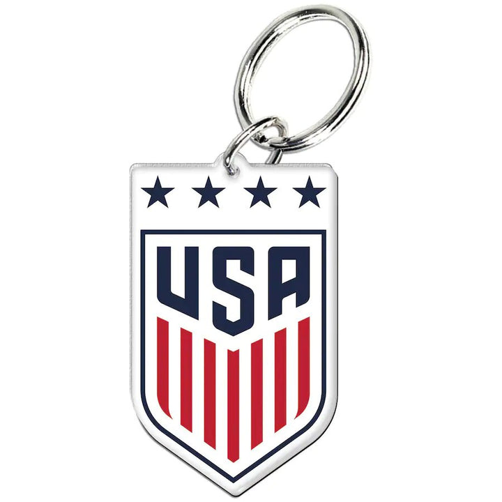 USWNT 4-Star Premium Key Ring - Soccer90