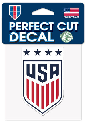 USWNT 4x4 Perfect Cut Decal - Soccer90