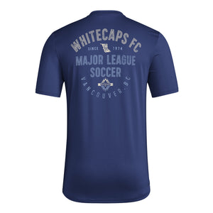 Vancouver Whitecaps FC Pregame Logo Tee - Soccer90